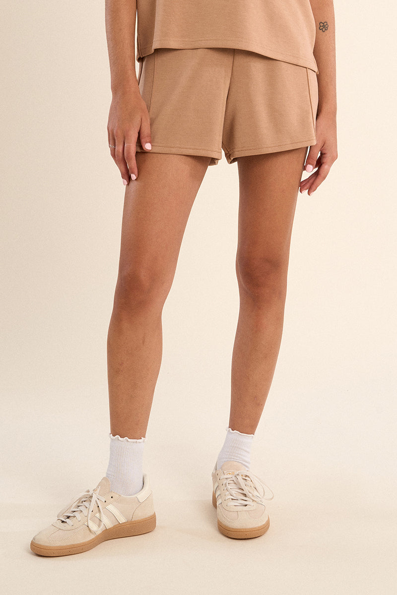 Short Colette Camel