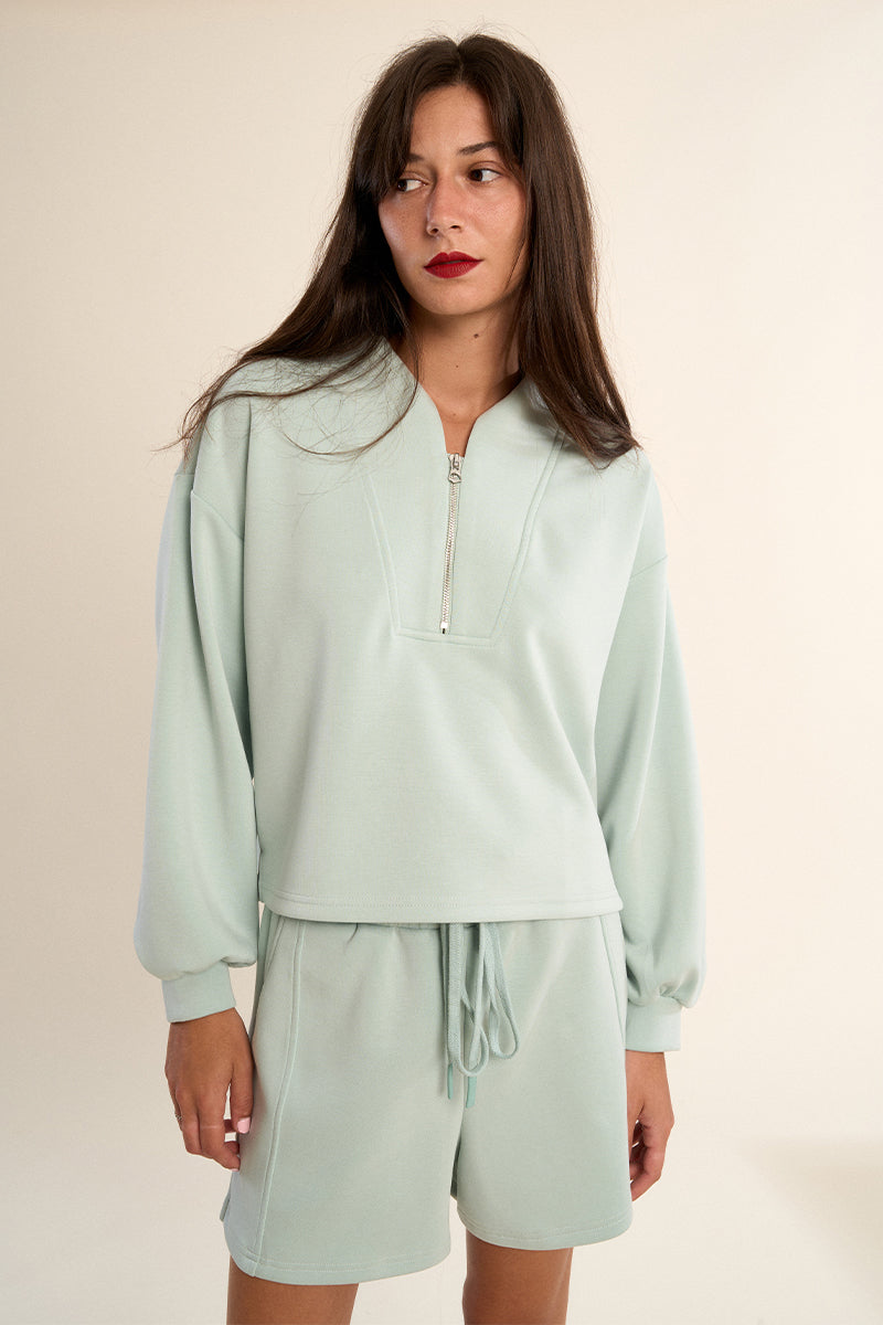 Short Colette Sage Green