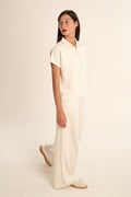 Pantalon Monalisa Off White