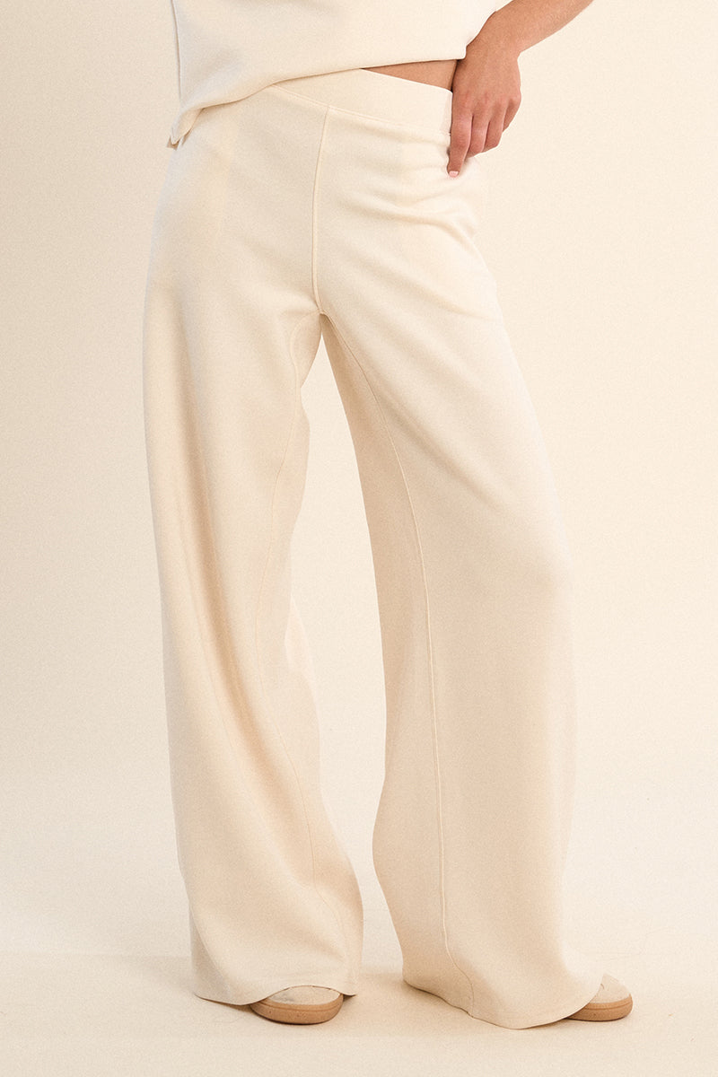 Pantalon Monalisa Off White